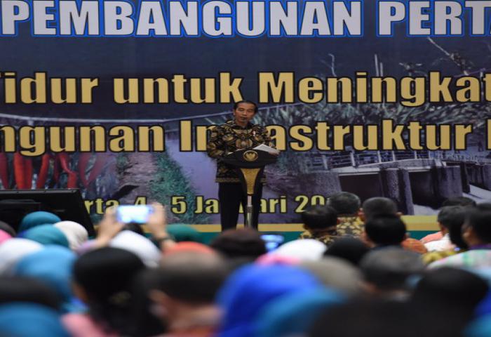 Presiden Jokowi Apresiasi Mentan Tidak Impor Beras Sejak September 2016